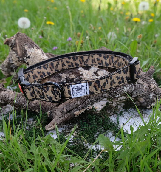 Collare fantasia - leopardo scuro