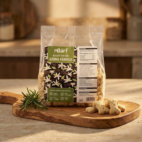 Biscotti Per Cani Aroma Vaniglia