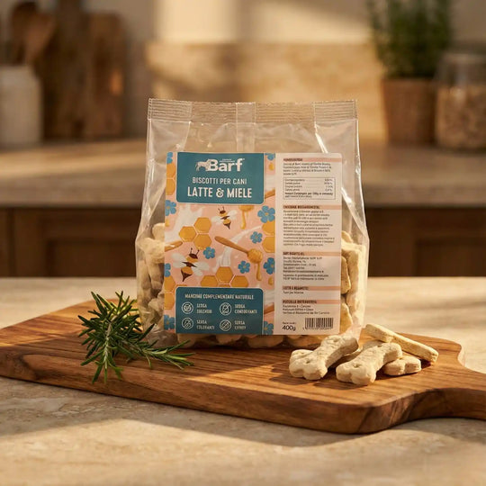 Biscotti Per Cani Latte E Miele