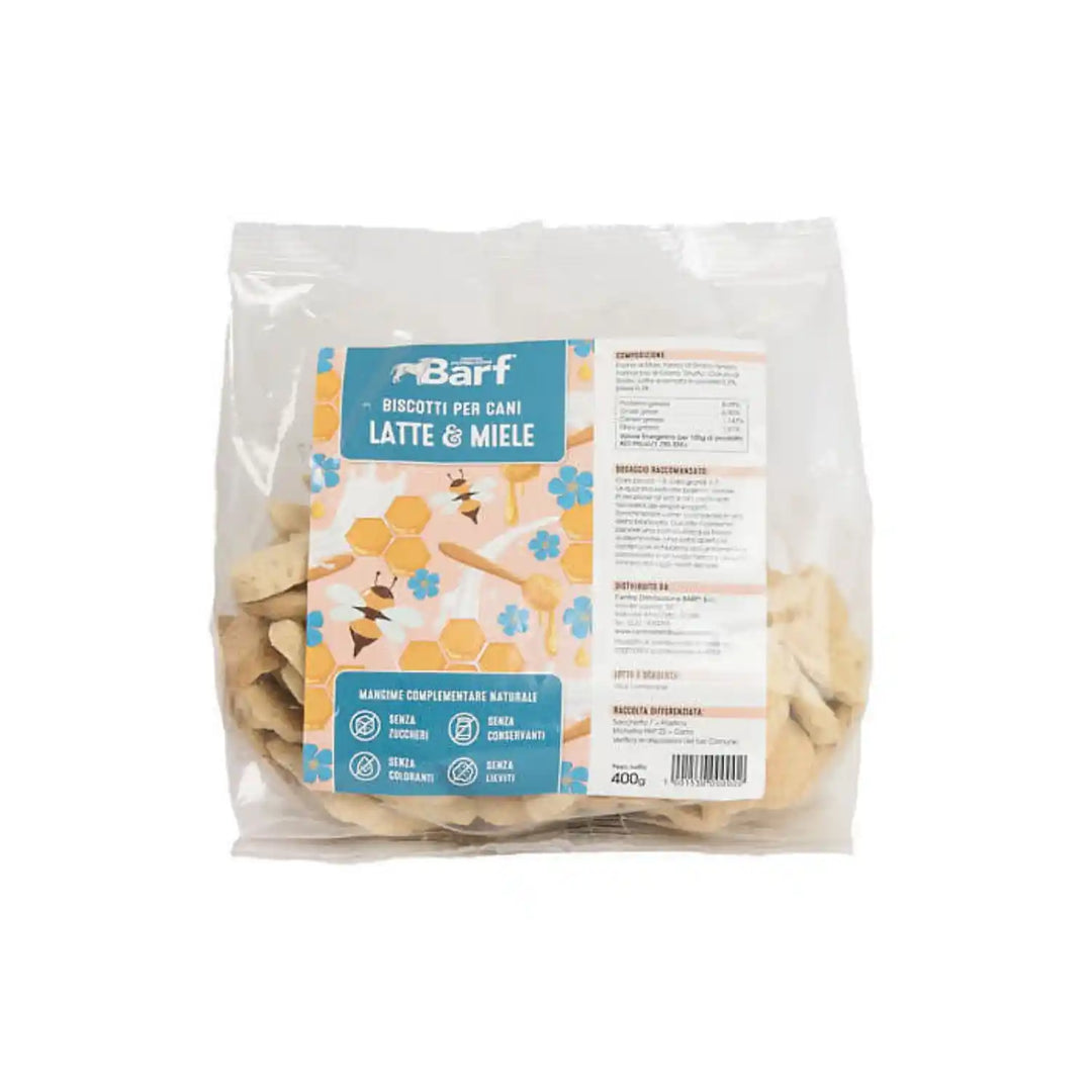 Biscotti Per Cani Latte E Miele