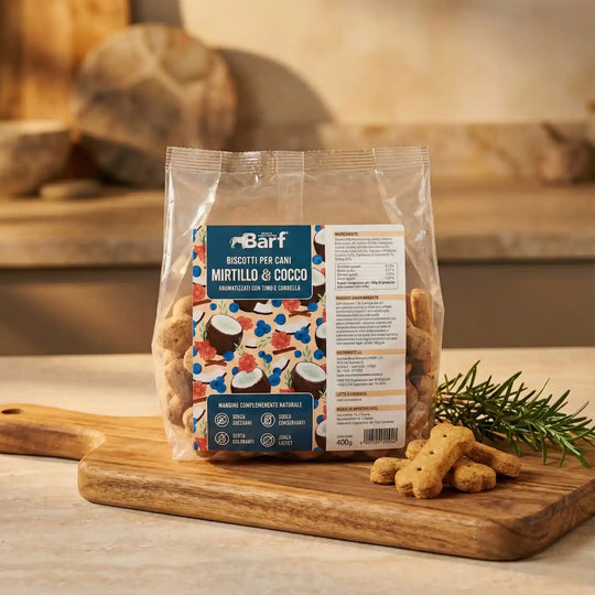Biscotti Per Cani Mirtillo E Cocco
