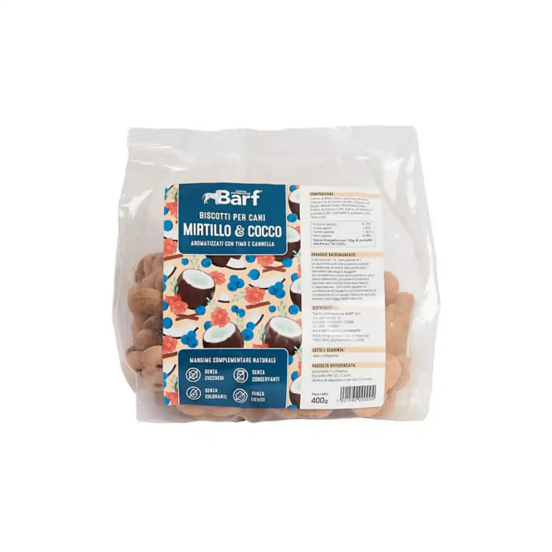 Biscotti Per Cani Mirtillo E Cocco