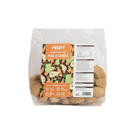 Biscotti Per Cani Pera E Carota