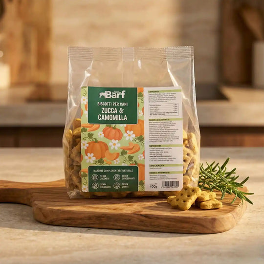 Biscotti Per Cani Zucca E Camomilla