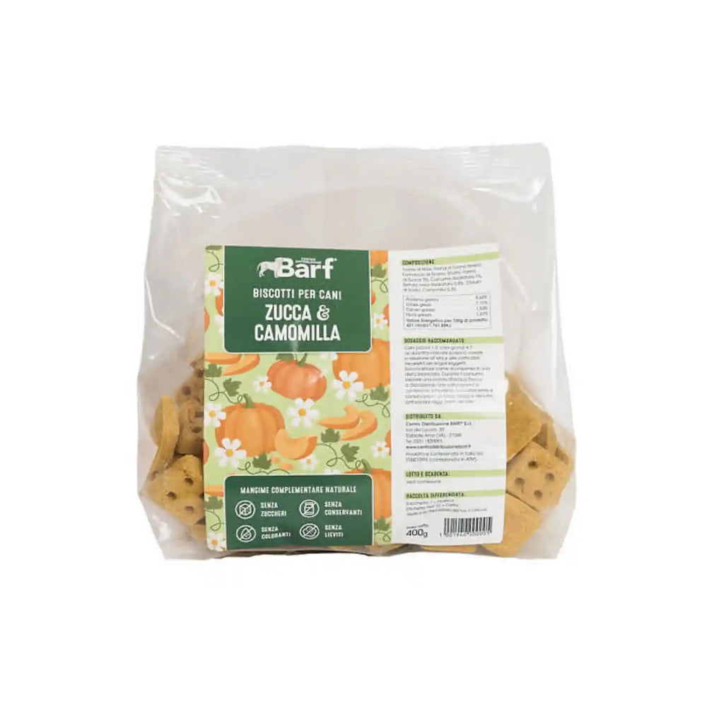 Biscotti Per Cani Zucca E Camomilla