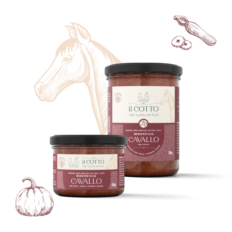 Il cotto "Cavallo con Patate"